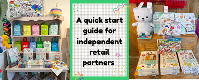 Ordering, displaying, reordering. A quick start guide for new independent retail partners.