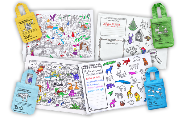 colour-in placemats