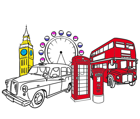 London Colour-In Collection