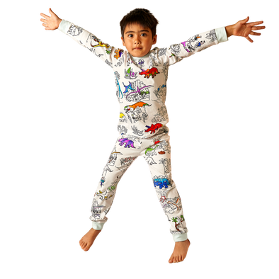 colour in pyjamas