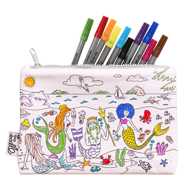 mermaid pencil case