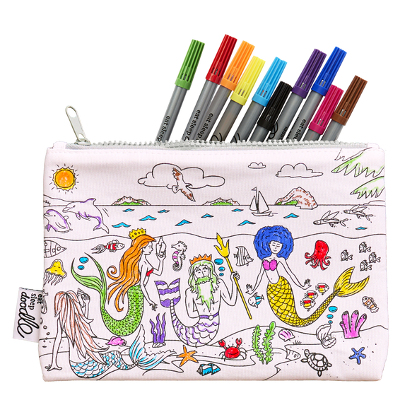 mermaid pencil case