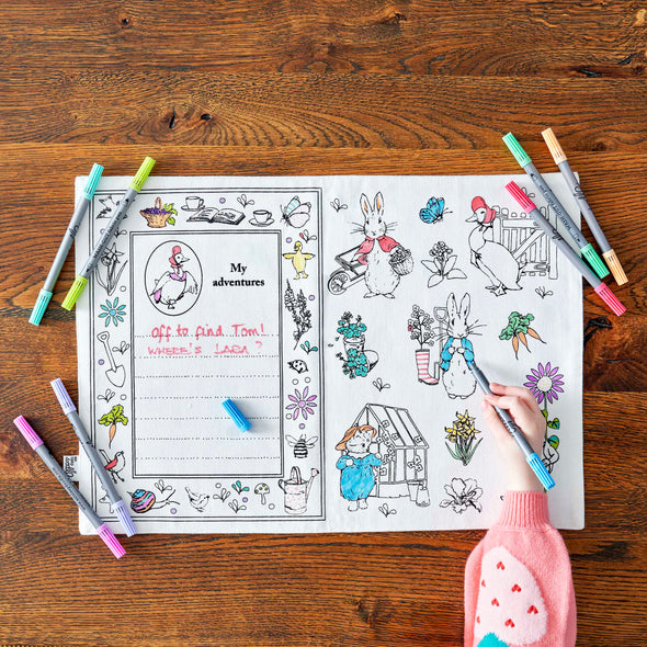 peter rabbit colouring sheet