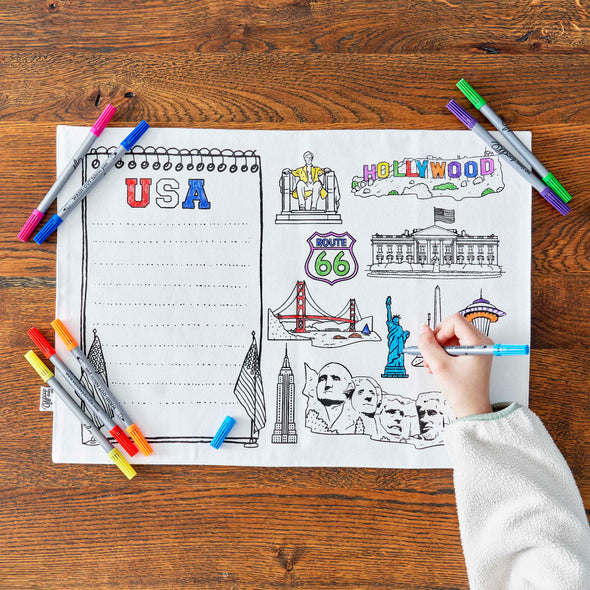 DIY coloring gifts American souvenir