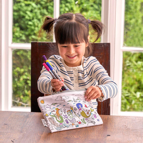 mermaid pencil case