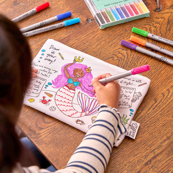 mermaid pencil case