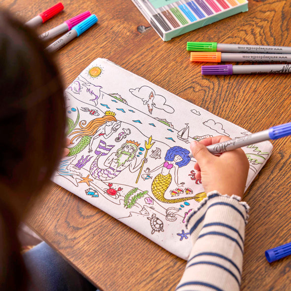 mermaid pencil case
