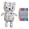 dinosaur design colour in bear