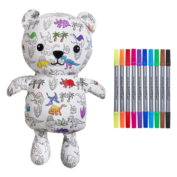 dinosaur design colour in bear