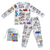 colourable pyjamas for kids