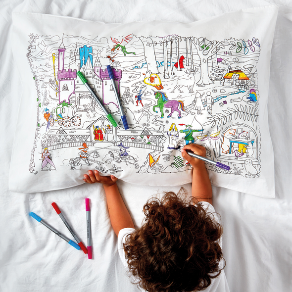 ultimate sleepover bundle - colour your own pillowcase