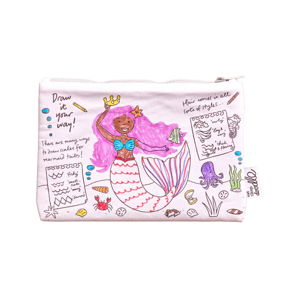 mermaid pencil case