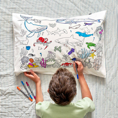 under the sea pillowcase - party pack of 10
