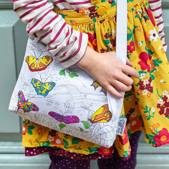 Butterflies women's sling bag deals