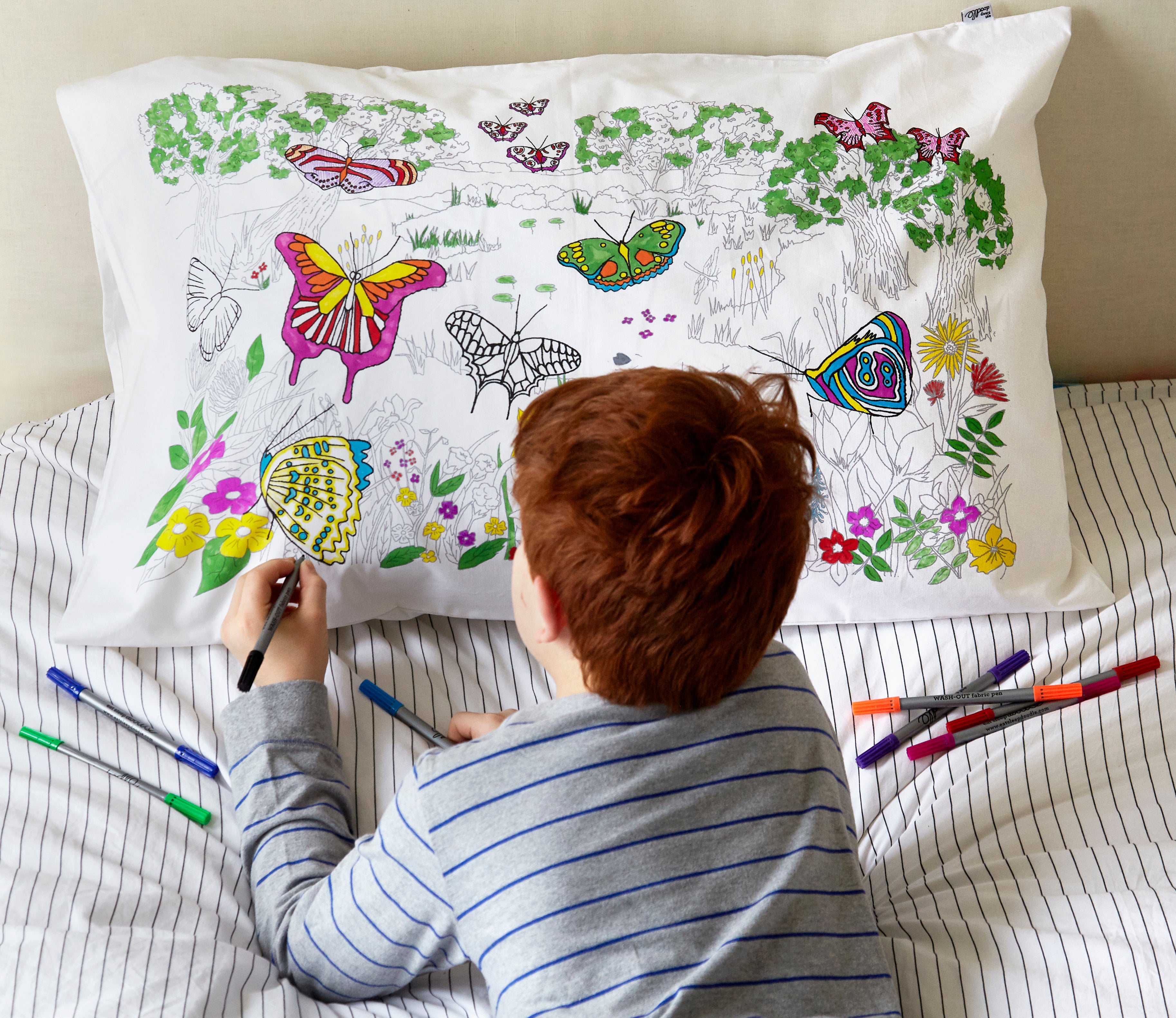 Butterfly pillow cover hotsell