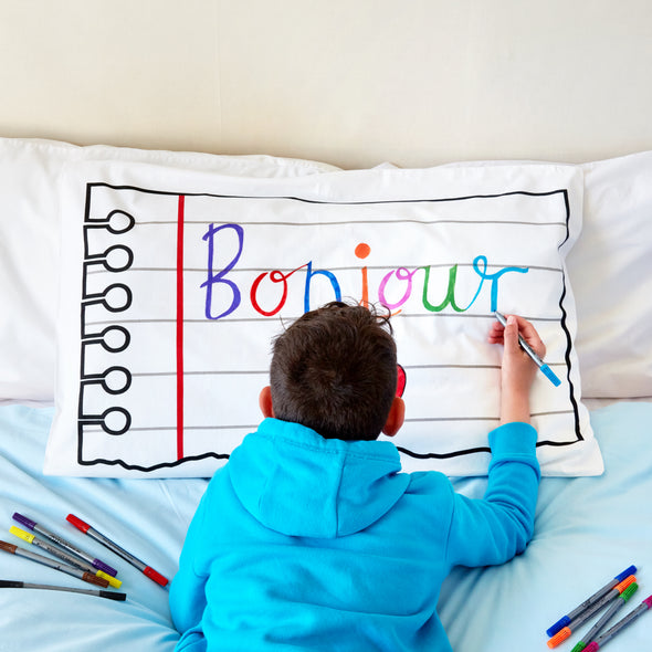 ultimate sleepover bundle - colour your own pillowcase