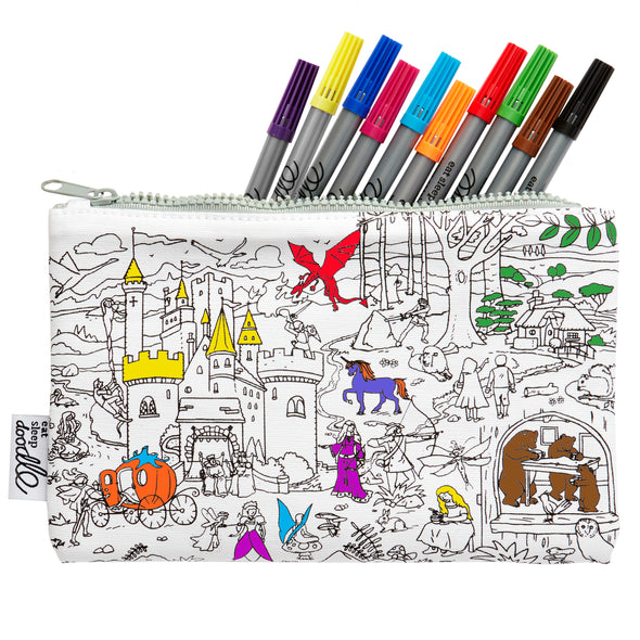 magical fairytale pencil case for kids