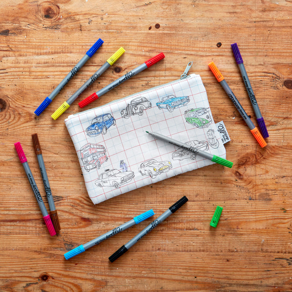 colour in pencil case Xmas present ideas for children
