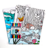 washable cotton tablecloth with pens Xmas present ideas for kids
