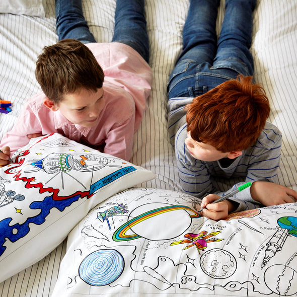 ultimate sleepover bundle - colour your own pillowcase