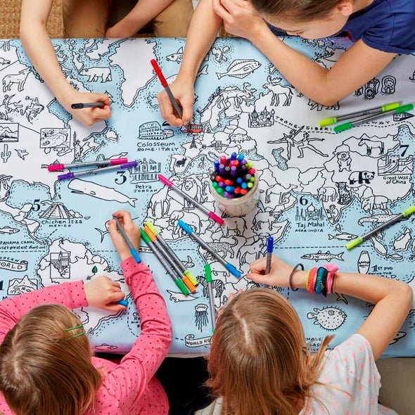 world map gifts for kids