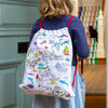 world map travel present for kids this year